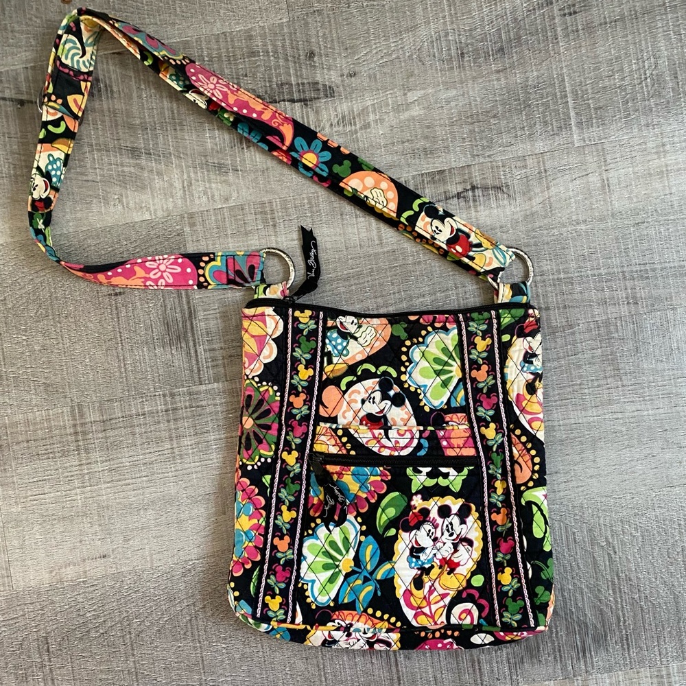 Disney x Vera Bradley Midnight Mickey Hipster Crossbody